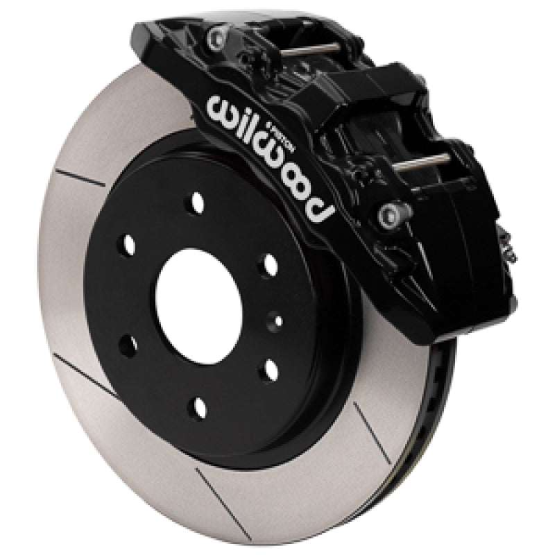 Wilwood 22-23 Mercedes-Benz Sprinter AWD 2500 Front Aero6-DM 13.25in Kit w/ Lines - Black - 140-17955
