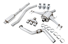 Load image into Gallery viewer, AWE Tuning 2017+ Honda Civic Type R Touring Edition Exhaust w/Front &amp; Mid Pipes - Chrome Silver Tips - 3015-42666