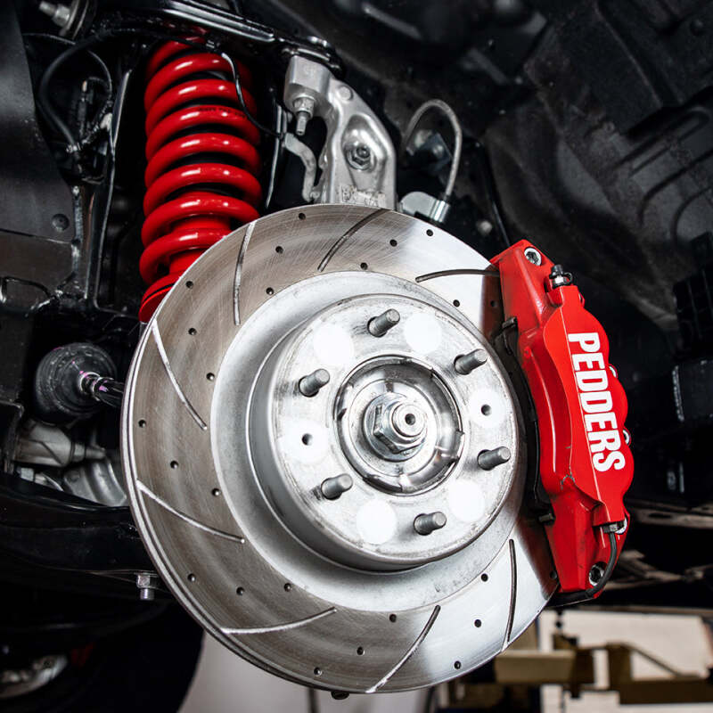 Pedders 2019+ Ford Ranger Front TrakRyder eXtreme Brake Kit - PED-PEBK05