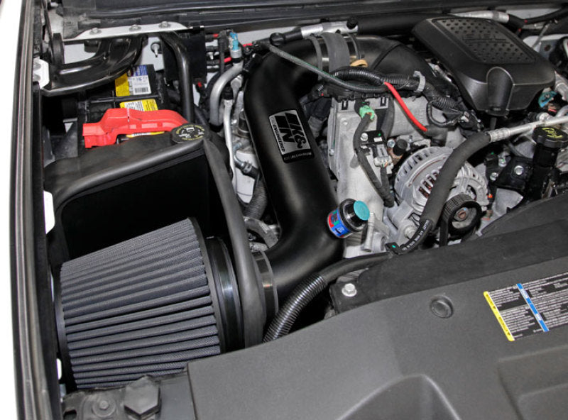 K&N 07-10 GMC Sierra 2500/3500 6.6L V8 Blackhawk Performance Intake Kit - 71-3066