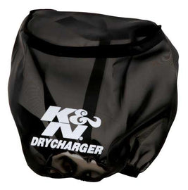 K&N Filter Air Filter Wrap - 6.5in Base ID x 4.5in Top ID x 5.5in H - RU-5147DK