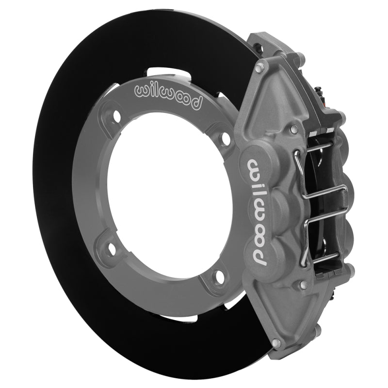 Wilwood 19-22 Honda Talon 1000 Type-III HA 4-Piston Front Kit 11.25in - Plain Face Steel Rotors - 140-17039