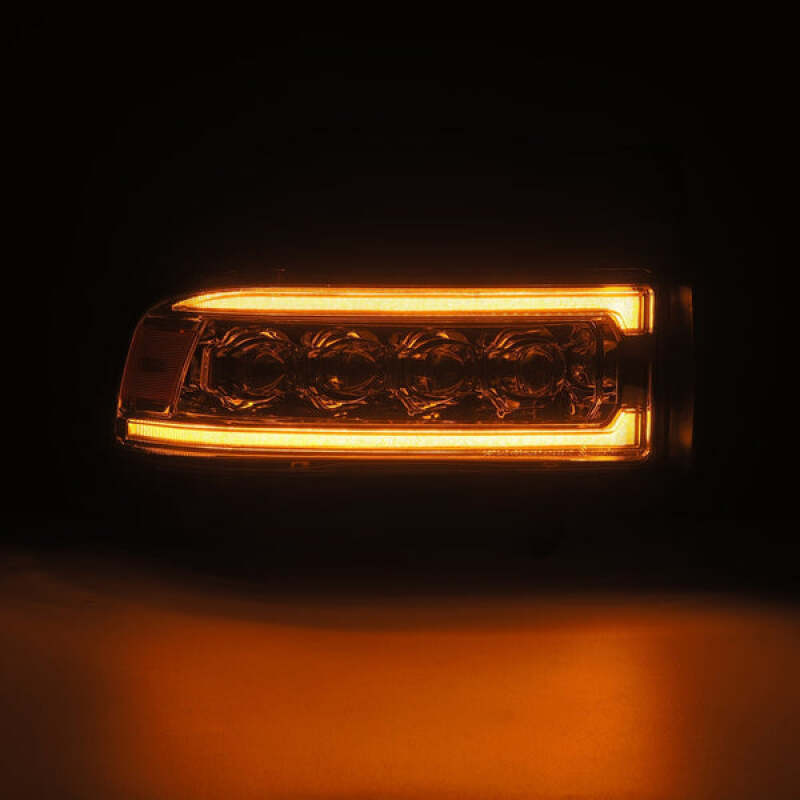 AlphaRex 94-01 Dodge Ram 1500 NOVA LED Headlights Chrome w/ Activ. Light Seq. Signal and SB DRL - 880351