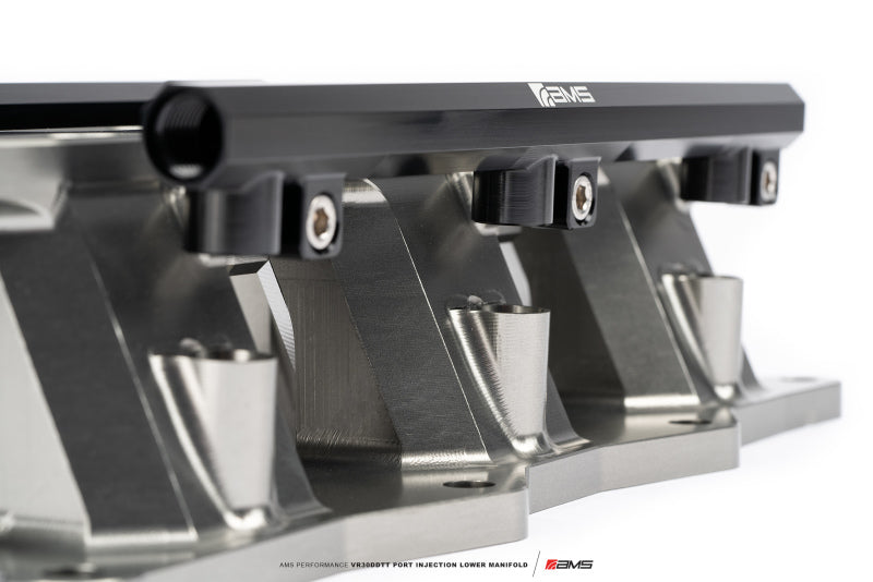 AMS Performance Infiniti Q50/Q60 Port Injection Lower Manifold - Gunmetal - ALP.28.08.0002-2