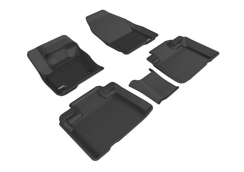 3D MAXpider 15-24 Ford Edge Kagu Black Full Set - L1FR09301509