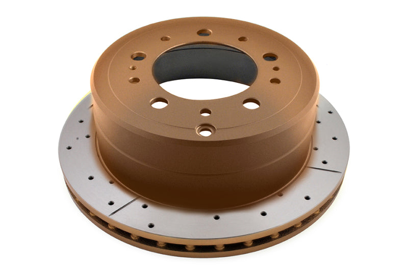 DBA 98-05 Lexus LX470/98+ Toyota Landcruiser 100 Series Front Drilled & Slotted Street Series Rotor - DBA789X
