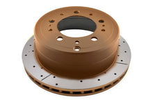 Load image into Gallery viewer, DBA 98-05 Lexus LX470/98+ Toyota Landcruiser 100 Series Front Drilled &amp; Slotted Street Series Rotor - DBA789X