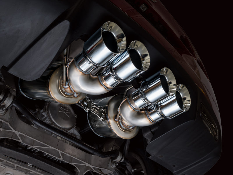 AWE Tuning 09-13 Chevrolet Corvette 6.2L Touring Edition Axle-Back Exhaust w/ Chrome Silver Tips - 3015-42662