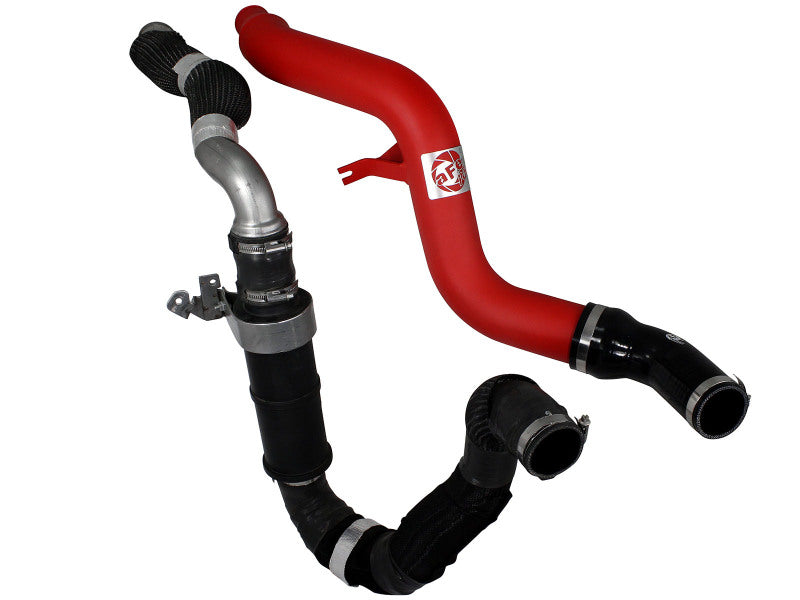 aFe BladeRunner Intercooler Tube Hot Side 3in Ram 1500 14-15 EcoDiesel V6-3.0L (td) - Red - 46-20178-R