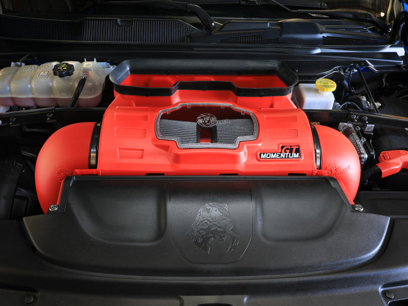 aFe 21-23 Dodge RAM 1500 TRX V8-6.2L Momentum GT Intake- Red - 50-70075KR