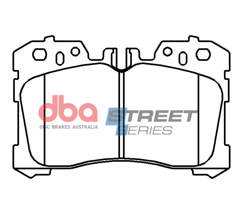 DBA 2017 Lexus LS460/LS600 Street Series Front Brake Pads - DB15104SS