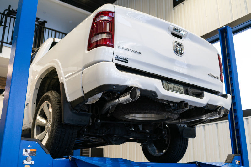 MBRP 2019 Ram 1500 5.7L (CrewCab & QuadCab ONLY) 2.5in Cat Back Dual Split Rear w/ 4.5in Tip - T304 - S5152304