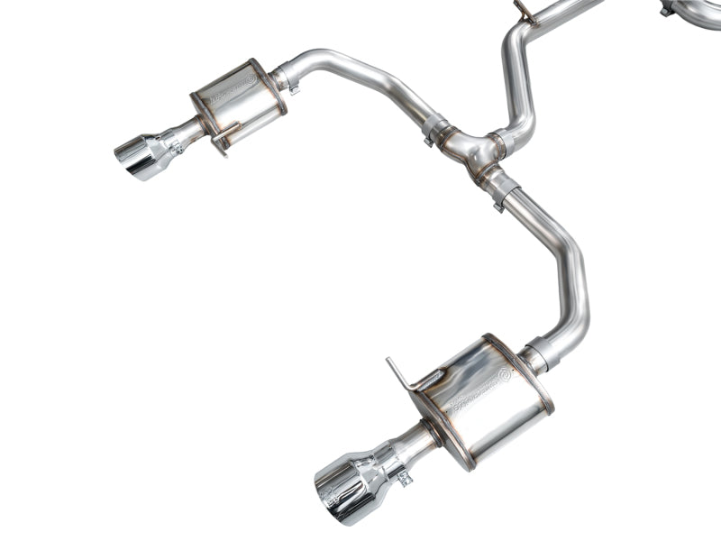 AWE Tuning 22-25 Volkswagen Jetta GLI Touring Edition Exhaust - Chrome Silver Tips - 3015-32275