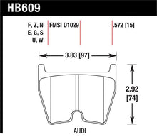 Load image into Gallery viewer, Hawk 08-15 Audi R8 DTC-70 Race Front Brake Pads - HB609U.572
