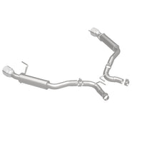Load image into Gallery viewer, MagnaFlow Axle Back, SS, 2.5in, Competition, Dual Split Polish 4.5in Tip 2015 Ford Mustang Ecoboost - 19179