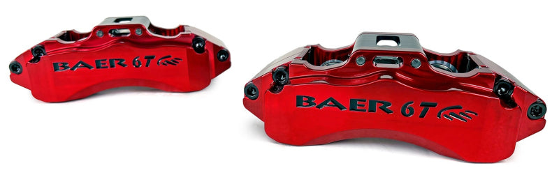 Baer Brakes 05-23 Toyota Tacoma 13.5in 6T Front SZ Brake Kit - Fire Red - 4011002FR-2