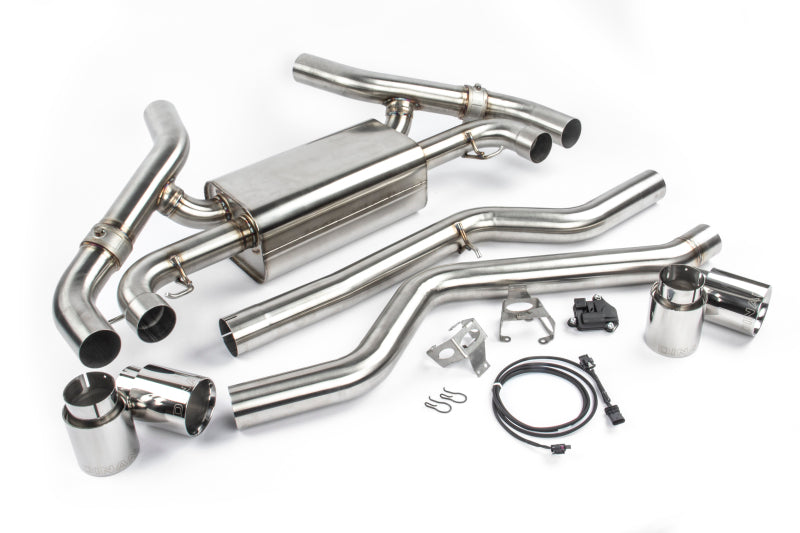 Dinan 20-24 BMW M340i/M440i (G20/G22/G23/G26) Free Flow Axleback Exhaust System - Polished Tips - D660-0085