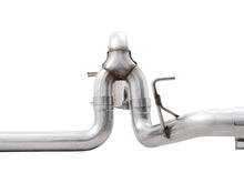 Load image into Gallery viewer, AWE Tuning 0FG 21+ Ford F150 Dual Split Rear Cat-Back Exhaust- 5in Diamond Black Tips - 3015-33119