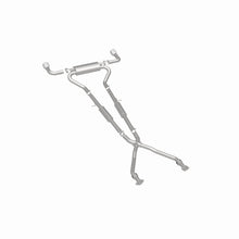 Load image into Gallery viewer, MagnaFlow 14 Infiniti Q50 V6 3.7L Cat-Back Polished Stainless Tips Dual Split Rear Exit Exhaust - 15310