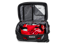 Load image into Gallery viewer, Sparco Bag Tavel BLK/SIL - 016438NRSI
