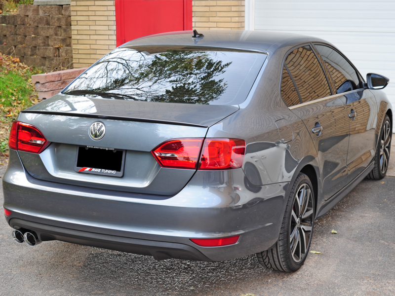 AWE Tuning Mk6 GLI 2.0T - Mk6 Jetta 1.8T Track Edition Exhaust - Polished Silver Tips - 3020-22026
