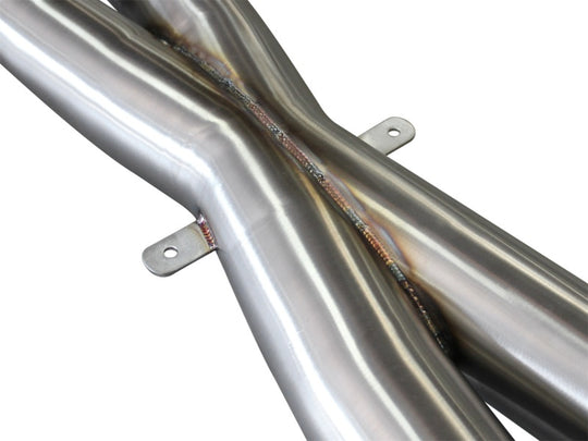 aFe MACHForce XP Exhaust 304SS Cat-Back w/ Polished Tips 12-13 BMW M5 (F10) V8 4.4L (tt) - 49-36317-P