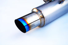 Load image into Gallery viewer, Invidia 08-14 WRX/STi 4 Door 80mm Single Outlet Full Titanium Cat-Back Exhaust - HS08SW4TRG