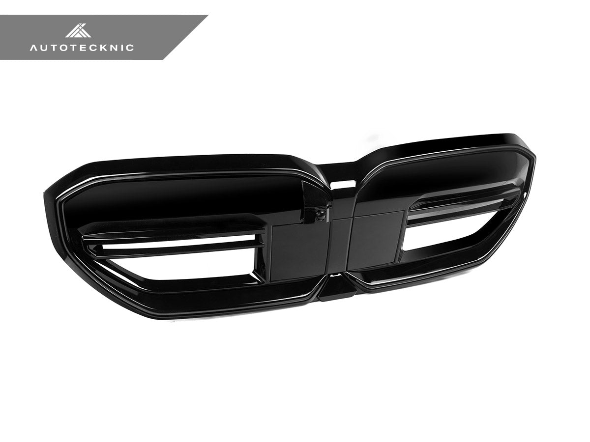 AutoTecknic Gloss Black Front Grille - BMW G60 5-Series