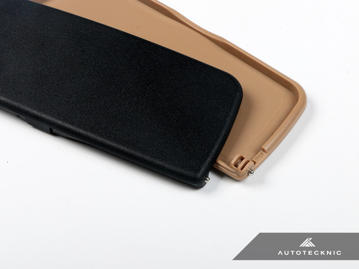 AutoTecknic Sun Visor Vanity Mirror Cover - Porsche 981/982/991/992