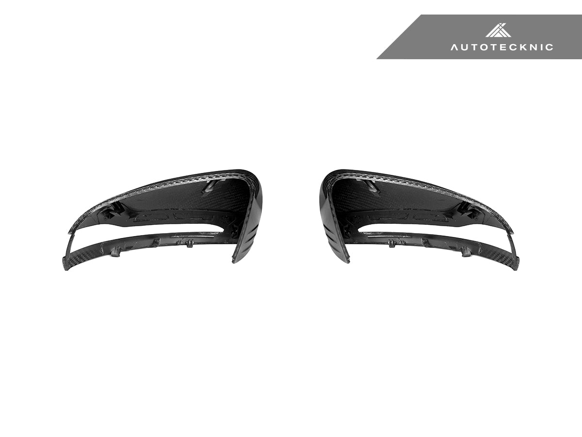 AutoTecknic Replacement Version II Dry Carbon Mirror Covers - Mercedes-Benz W257 CLS-Class