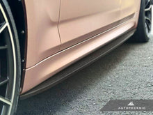 Load image into Gallery viewer, AutoTecknic Dry Carbon Fiber Side Skirt Extension Set - BMW F90 M5 | G30 5-Series