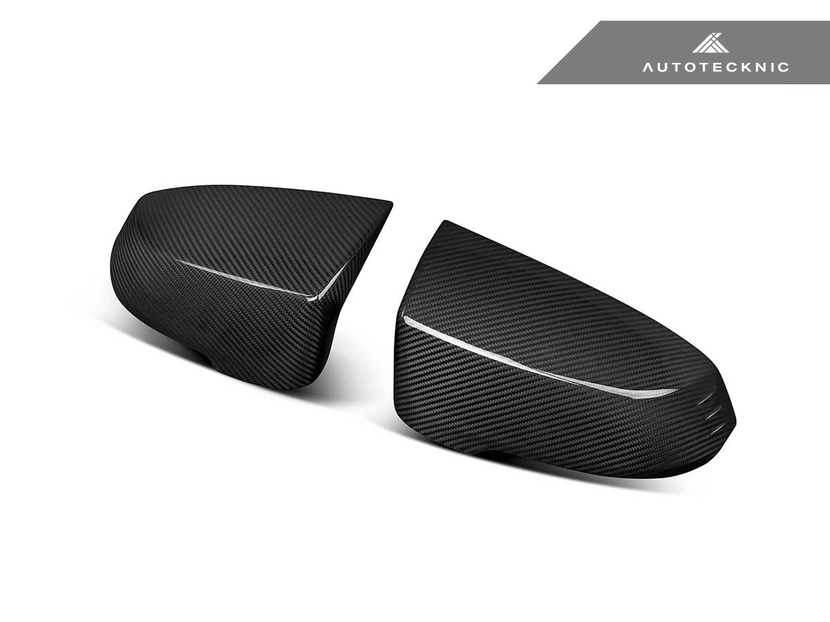 AutoTecknic Dry Carbon Fiber Mirror Cap Set - BMW F74 M235 xDrive Gran Coupe