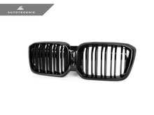 Load image into Gallery viewer, AutoTecknic Dual-Slats Gloss Black Front Grille - BMW G01 X3 | G02 X4 LCI