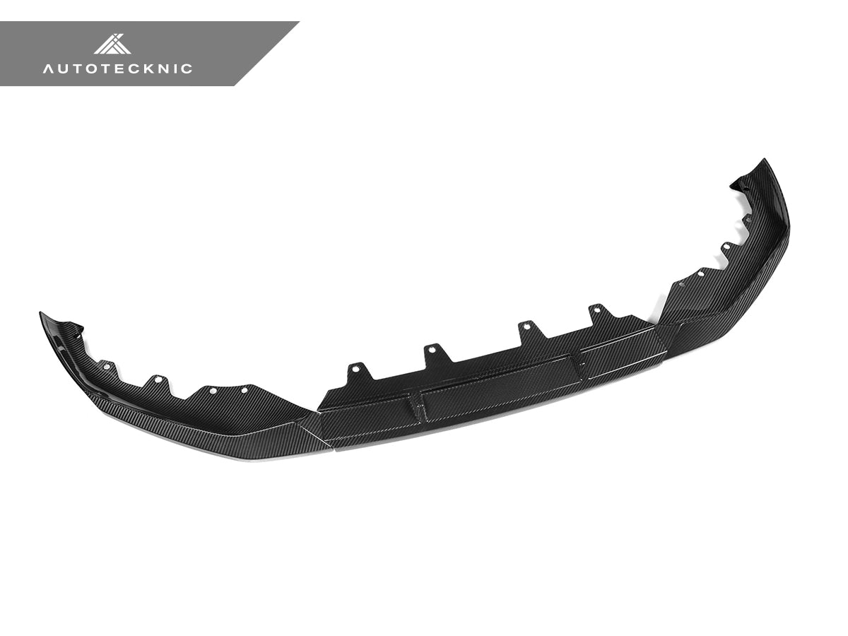 AutoTecknic Dry Carbon Competition Front Aero Lip - BMW G30 5-Series M-Sport LCI