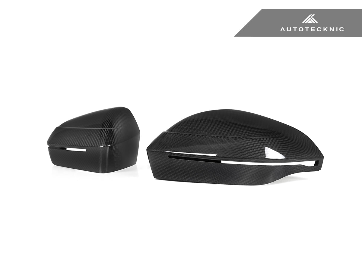 AutoTecknic Dry Carbon Fiber Mirror Cap Set - BMW G60 5-Series | G70 7-Series
