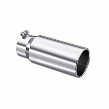 Load image into Gallery viewer, MBRP Universal Tip 5 O.D. Rolled Straight 4 inlet 12 length - T5050