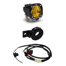 Load image into Gallery viewer, Baja Designs S1 Wide Cornering Electric Start Pit Bike LED Light - Amber - 387003