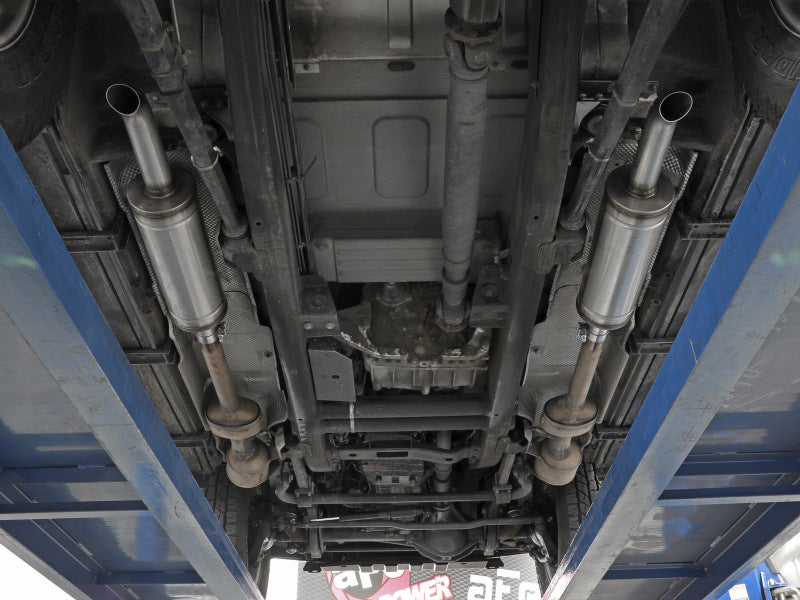 aFe 02-08 Mercedes-Benz G500 L6-3.0L (tt) Vulcan Series 2.5in 304 SS Cat-Back Exhaust System - 49-36501