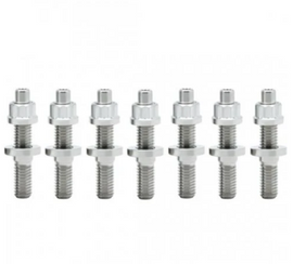 BLOX Racing SUS303 Stainless Steel Exhaust Manifold Stud Kit M8 x 1.25mm 45mm in Length - 9-piece - BXFL-00307-9