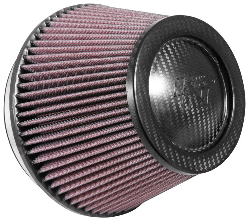 K&N Universal Carbon Fiber Filter 6in Flange / 7-1/2in OD-B / 5-1/8in OD-T / 5in H - RP-2960