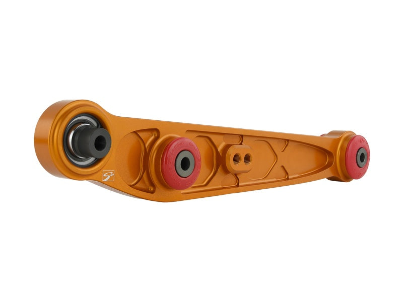 Skunk2 Honda/Acura EG/DC Alpha Series Rear Lower Control Arm Set - Gold - 542-05-1110