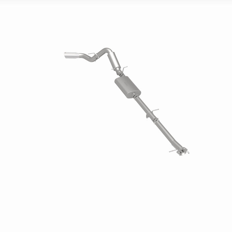 MagnaFlow 2022+ GM 2500/3500HD 6.6L Gas Single Passenger Side Rear Exit Cat-Back Exhaust - 19524