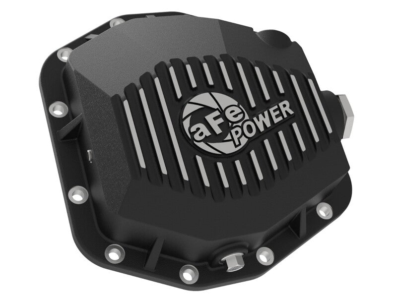 aFe POWER 2021 Ford Bronco w/ Dana M220 Differential Cover Black Street Series w/ Machined Fins - 46-71290B