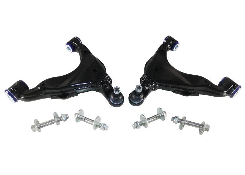 SuperPro 2010 Toyota FJ Cruiser Base Front Lower HD Lower Control Arm Kit (w/o KDSS) - TRC483