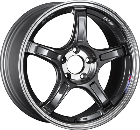 SSR GTX03 18x8.5 5x100 45mm Offset Black Graphite Wheel - XC18850+4505CGM