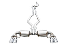 Load image into Gallery viewer, AWE Tuning 2019+ BMW M340i (G20) Non-Resonated Touring Edition Exhaust - Quad Chrome Silver Tips - 3015-42148