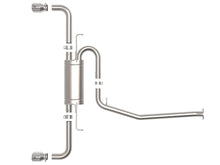 Load image into Gallery viewer, aFe Power 19-21 Toyota RAV4 L4-2.5L Takeda 304 SS Cat-Back Exhaust w/ Polished Tip - 49-36053-P