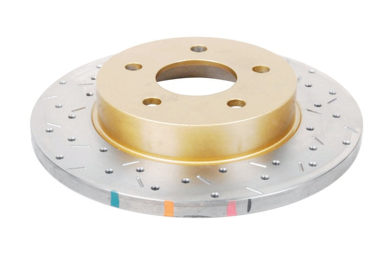 DBA 05-12 Chevrolet Cobalt (5 Lug) Rear 4000 Series Drilled & Slotted Rotors - DBA42053XS