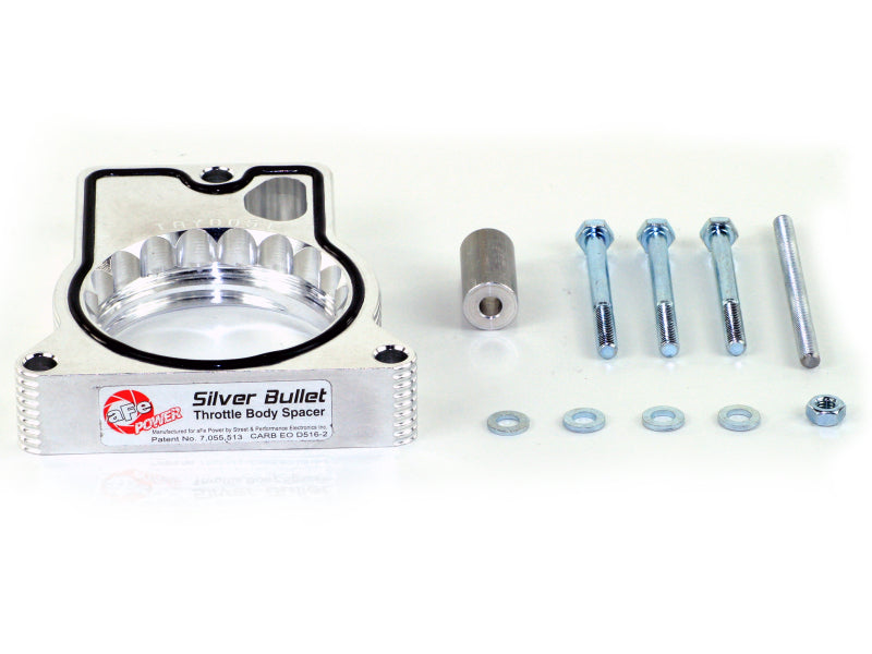 aFe Silver Bullet Throttle Body Spacers TBS Ford Trucks 99-04 V10-6.8L - 46-33005