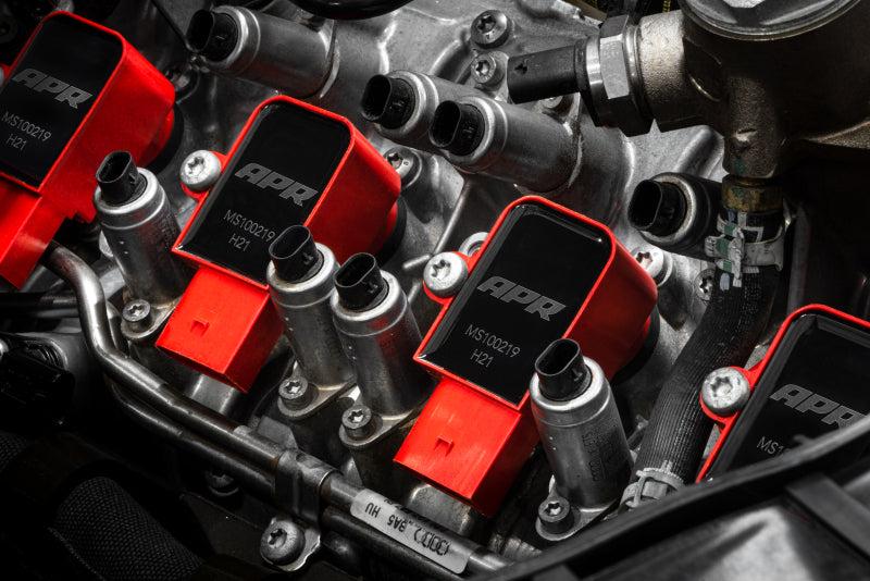 APR Audi EA824 4.0T Ignition Coil - Red - MS100219